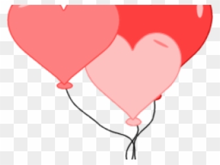 Valentines Day Clipart Balloon - Valentine's Day Clip Art - Png Download