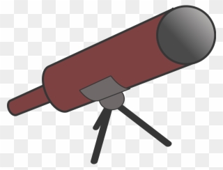 Image Of Astronomy Clipart Astronomy Clip Art Image - Cartoon Telescope Clipart - Png Download
