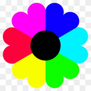 Large - Flower Clip Art Colour - Png Download