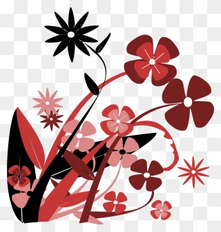 Flower Spring Small Clipart 300pixel Size, Free Design - Red Flower Vector Png Transparent Png