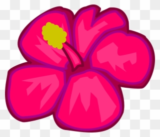 Hawaiian Flower Clipart Hawaiian Flower Clip Art Clipart - Hawaii Flower Clipart Png Transparent Png