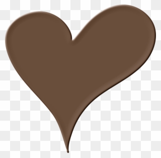 All Photo Png Clipart - Icon Brown Heart Png Transparent Png