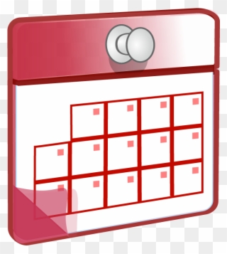 Calendar Clipart Black And White - Calendar Planning Transparent Background - Png Download