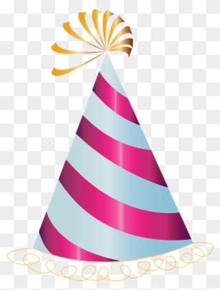 Birthday Hat Png Happy Birthday Hat Party Free Vector - Party Hats Clip Art Transparent Png
