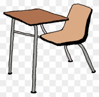 Happy Teacher Clip Art - Chair - Png Download