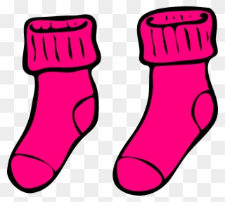 Colouring Pictures Of Socks Clipart
