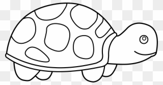 Baby Clipart Black And White - Clipart Of Turtle - Png Download
