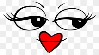 Love Clipart Face - Good Night Janu Gif - Png Download