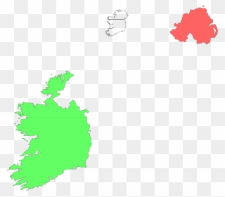 Ireland Map Vector Clipart