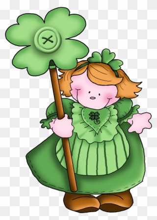 Irish Girl 1 Irish Girls, St Patricks Day, St Pats, - Saint Patrick Clipart