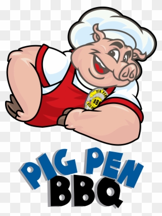 Downunder Bbq Clipart - Bbq Pig Logo Png Transparent Png