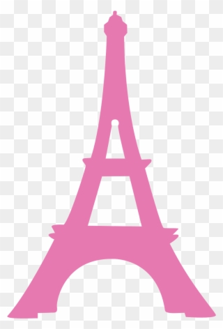 Paris Clipart Paris Poodle - Eiffel Tower Png Pink Transparent Png