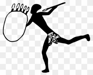 Dancing Clipart Homecoming Dance - Bushman Vector - Png Download