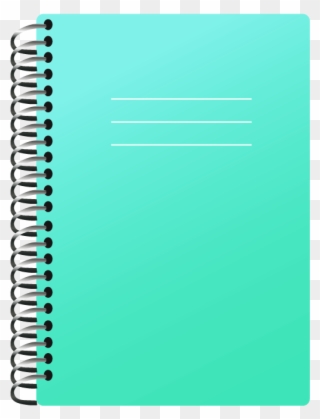 Notebook Clip Art Png - Notebook Clipart Transparent Background