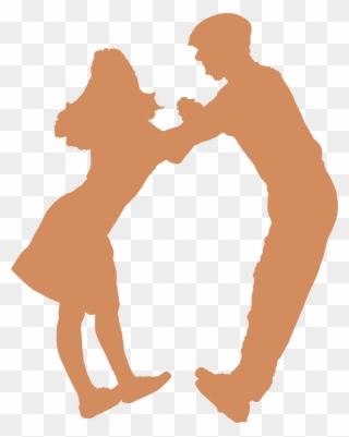 Swing Dancer Silhouette At Getdrawings - Romance Clipart