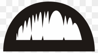 Transparent Cave Vector Silhouette - Cave Symbol Png Clipart