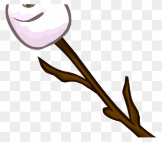 Clipart, Marshmallow Clipart 19 Toasted Marshmallow - Toasted Marshmallow On A Stick - Png Download
