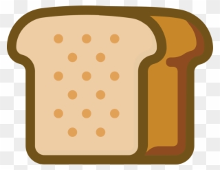 Christian Clip Art Toast Bread Breakfast Baguette - Gambar Roti Tawar Kartun - Png Download