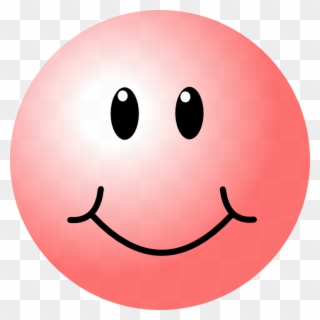 Happy Face Clipart Happy Faces Pink Smiley Face Clip - Pink Smiley Face Clip Art - Png Download