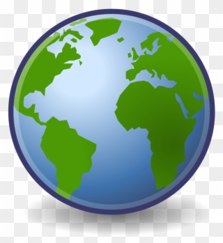 Earth Day - Earth Emblem Clipart