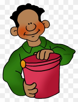 Bucket - Phillip Martin Child Clipart - Png Download
