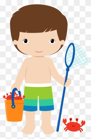 Beach Clipart, Beach Crafts, Clip Art, Coloring Pages, - Pool Party Png Boy Transparent Png