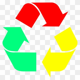 Colorful Recycle Symbol Clipart