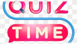 It's Quiz Time Logo - Quiz Time Clipart - Png Download