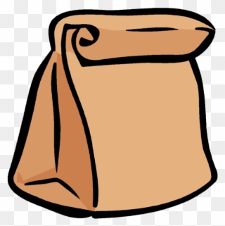 Pack Lunch Clipart - Brown Paper Bag Clip Art - Png Download