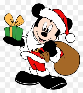 New Mickey As Santa Claus - Santa Claus Clipart
