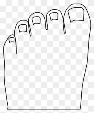 Codes For Insertion - Clipart Black And White Toe - Png Download ...