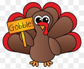 Gobble Up Donations Wanted - Draw A Cute Turkey Clipart