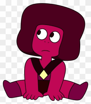 Confused Clipart Trivia - Steven Universe Homeworld Ruby - Png Download