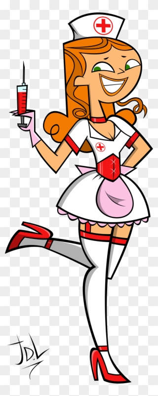 Nurse Izzy - Nursing Cartoon Clipart
