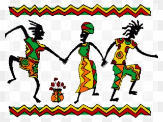 Dancing Clipart Group Dance - African Dance Transparent Gif - Png Download