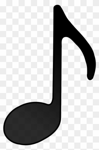 Clipart - Music Note Clipart Black And White - Png Download