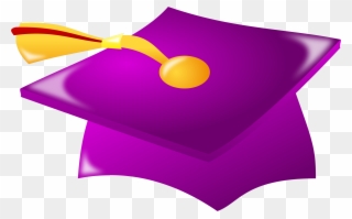 Fl College Choices - Purple And Yellow Graduation Cap Clipart