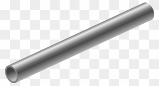 Pipe Clip Art Free - Metal Pipe Transparent Background - Png Download