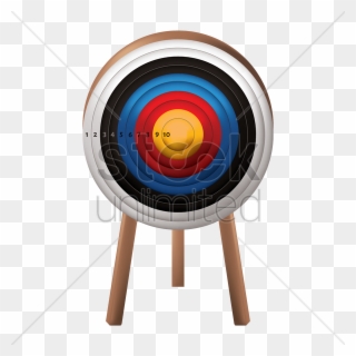 Archery Board Clipart Target Archery Clip Art - Archery Board - Png Download