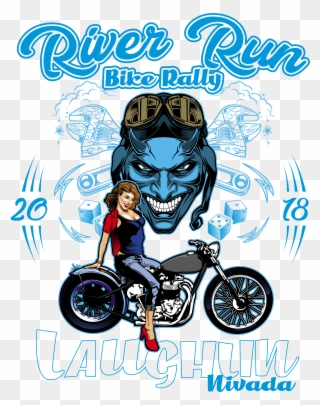 Devil Bike - Poster Clipart