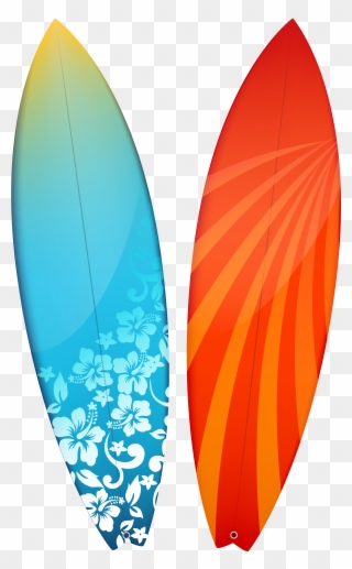 Surfboards Clipart Image - Transparent Background Surfboard Png