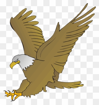 Free Eagle Clipart - Eagle Animated - Png Download