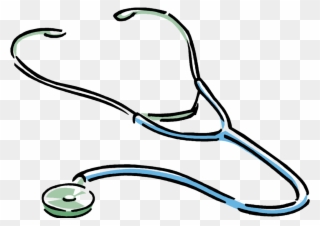 Stethoscope Free Clipart - Cartoon Picture Of Stethoscope - Png Download