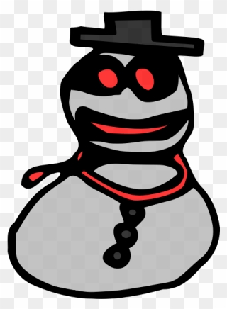 Snowman Winter Hat Christmas Day - Png Basic Snowmen Clipart