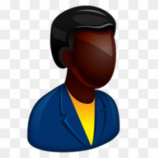 African Man Icon Clipart