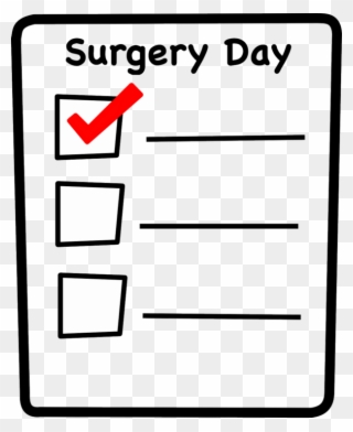 Download Your Free Surgery Day Checklist - Note Check List Png Clipart
