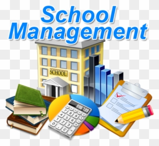 Office Management Clipart Operation Manager - School Management System Icon - Png Download