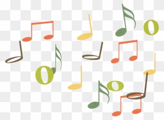 Happy Monday Everyone For This Week's Challenge I Decided - Music Notes Clipart