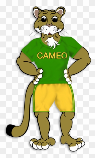 Welcome Cougars - Cameo Elementary School Clipart