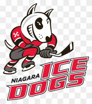 Cameron Bisson Niagara Ice Dogs - Niagara Ice Dogs Logo Png Clipart